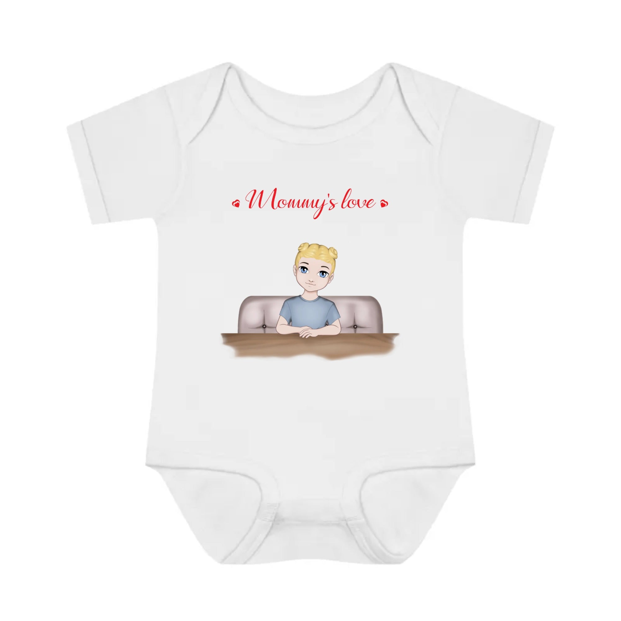 Mommy's Love | Infant Baby Rib Bodysuit